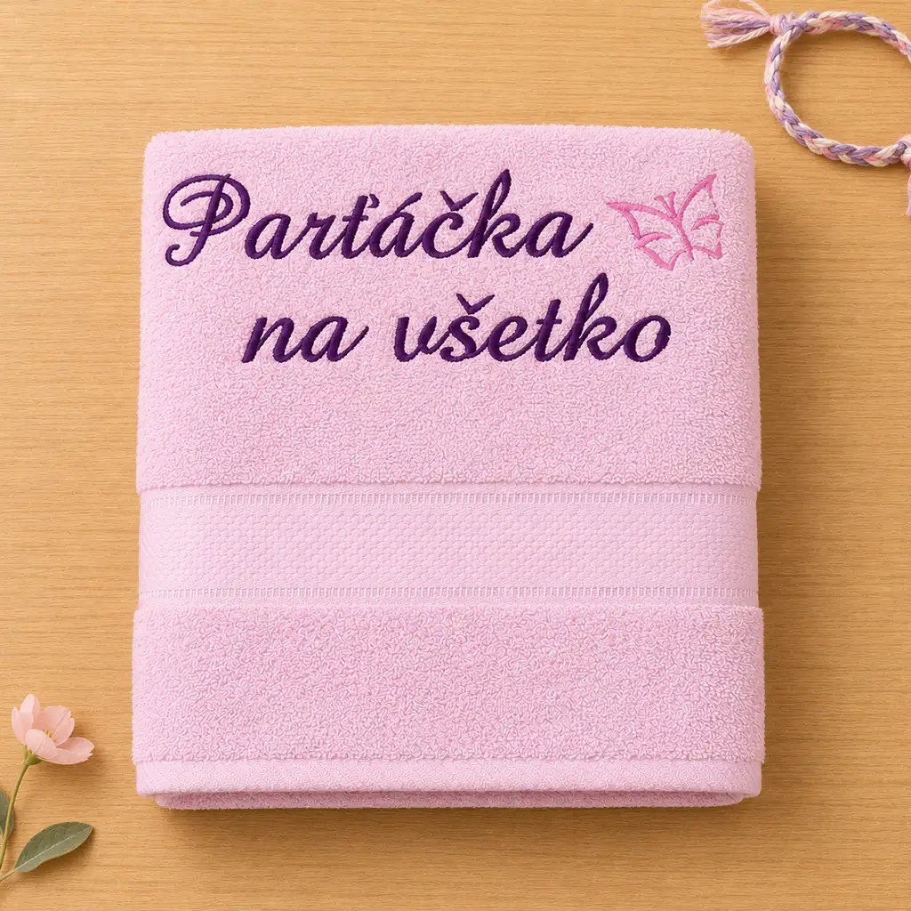 Personalizovaná vyšívaná osuška Lawli