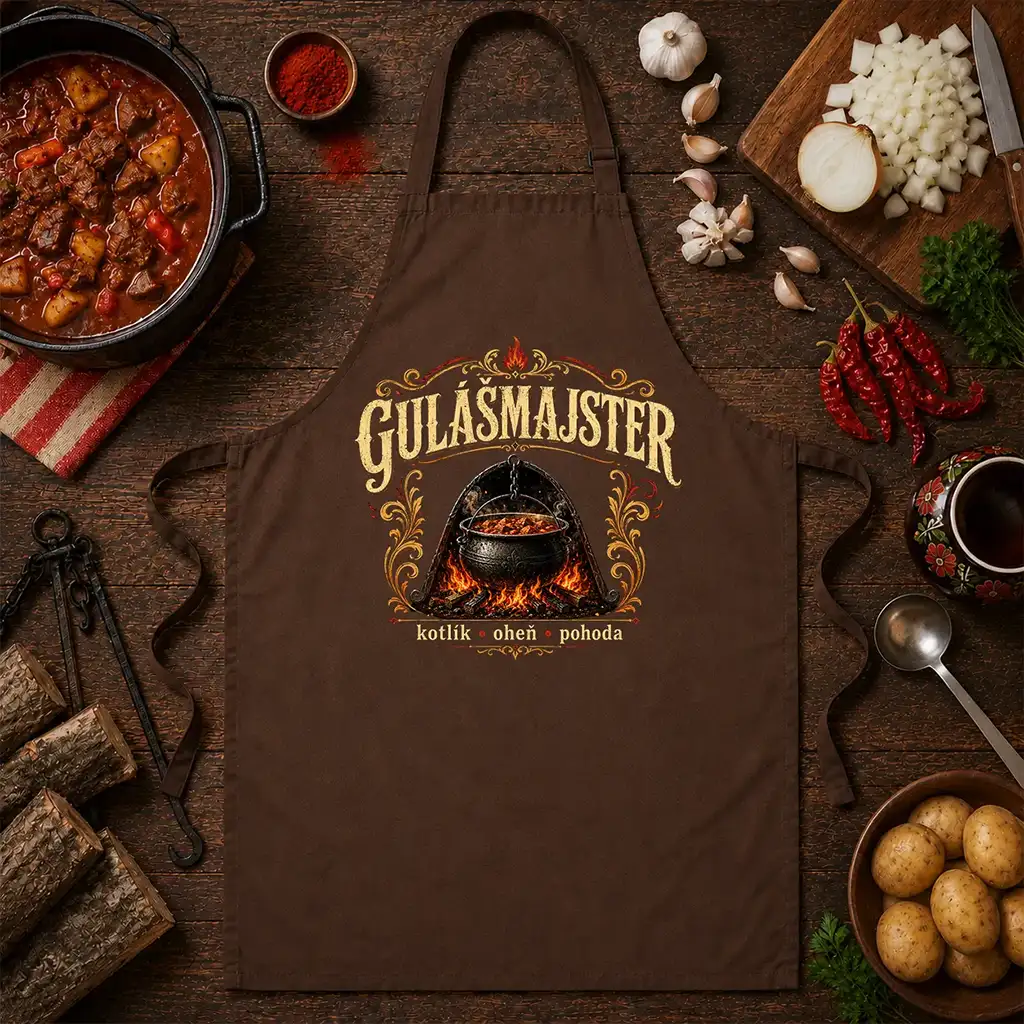 Zástera s potlačou Gulášmajster Lawli